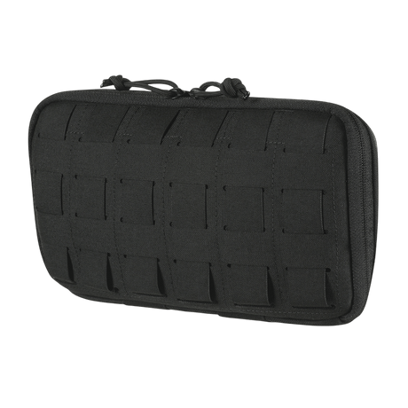 M-Tac Admin Pouch Large Elite i slidstærkt Cordura 500D med velcro-panel til patches, perfekt til taktisk udstyr og opbevaring.