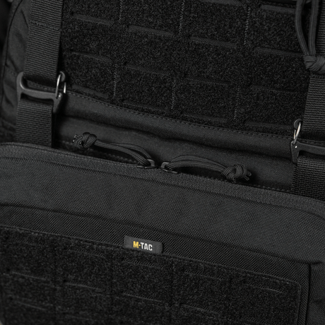 M-Tac Admin Pouch Large Elite i holdbart Cordura 500D materiale, ideel til opbevaring af taktisk udstyr og tilbehør.