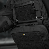 Taktisk M-Tac Admin Pouch Large Elite i Cordura 500D med velcro-panel, velegnet til opbevaring af udstyr på turen.
