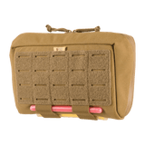 M-Tac Admin Pouch Large Elite i slidstærkt Cordura 500D med laser cut velcro panel til taktisk udstyr opbevaring.