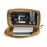 M-Tac Admin Pouch Large Elite i brug med værktøj og udstyr, holdbar Cordura konstruktion