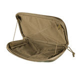 M-Tac Admin Pouch Large Elite i åben position, viser rummelig interiør til taktisk opbevaring og velcro-vægge til modulfastgørelse.