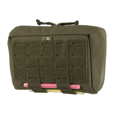 M-Tac Admin Pouch Large Elite med laser cut velcro-panel og robust Cordura 500D materiale til taktisk opbevaring.