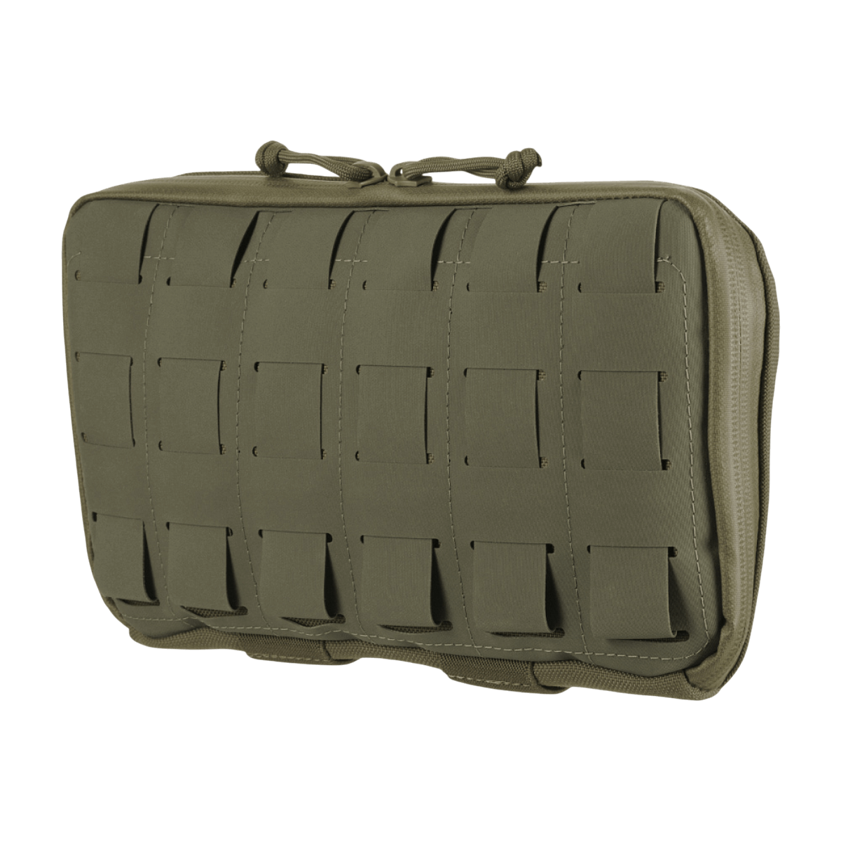 M-Tac Admin Pouch Large Elite i slidstærk Cordura med laser cut velcro-panel til taktisk opbevaring.