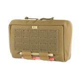 M-Tac Admin Pouch X-Large Elite i slidstærk Cordura 500D med Laser Cut frontpanel og velcro, ideel til taktisk udstyr og modulære inserts.