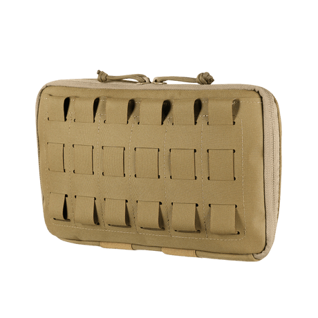 M-Tac Admin Pouch X-Large Elite i slidstærkt Cordura 500D med Laser Cut-design til taktisk udstyr og patches, ideel til organisering og opbevaring.