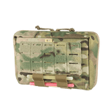 M-Tac Admin Pouch X-Large Elite i camouflage med laser cut-design og elastik, designet til taktisk udstyr og effektiv organisering.