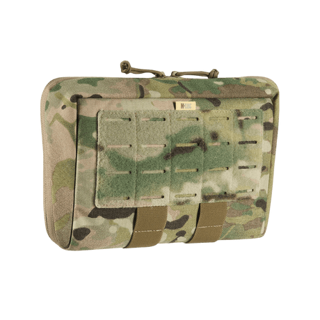 M-Tac Admin Pouch X-Large Elite i robust Cordura, perfekt til taktisk setup med modulære inserts og Laser Cut-design, camo mønster.