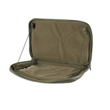 Åben M-Tac Admin Pouch X-Large Elite med rummeligt interiør, slidstærkt Cordura 500D og velour-velcro til modulære inserts.