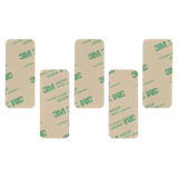 M-Tac Vilha Cover Sticker Sæt (5 stk) med stærk 3M-klæbning til hjelme, telefoner og hårde overflader, modstår fugt og afskalning.