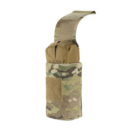 M-Tac Mediclomme Small Vertical Elite i Cordura 500D til førstehjælpsorganisering ifølge IFAK-modellen.