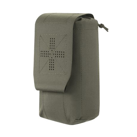 M-Tac Mediclomme Small Vertical Elite i Cordura 500D materiale, designet til effektiv opbevaring af førstehjælpsudstyr.