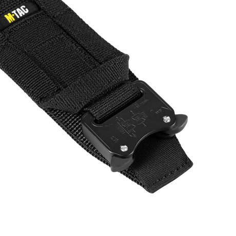 M-Tac Range Bælte Cobra Buckle Gen.IV med taktisk spænde, ideelt til militært og aktivt brug som pistolbælte og til skydebanen.