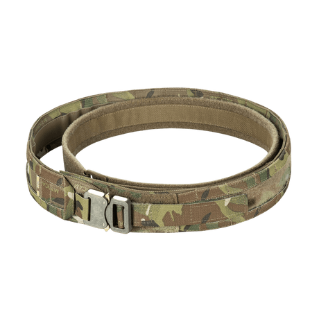 M-Tac Range Bælte Cobra Buckle Gen.IV i camouflage, taktisk bælte til militær og politi med justerbar størrelse og Tegris-forstærkning.