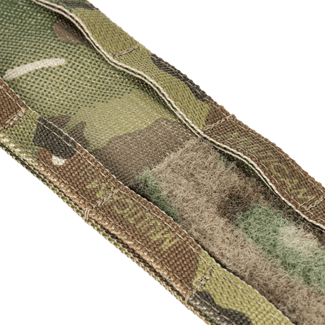 M-Tac Range Bælte Cobra Buckle Gen.IV med camouflage mønster og kraftig tegris-komposit forstærkning, ideelt til taktisk brug.