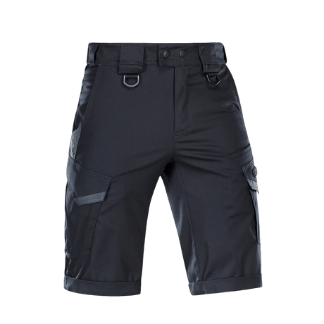 M-Tac Shorts Aggressor Gen.II Flex i sort rip-stop materiale med moderne taktisk design og vandafvisende Teflon-belægning