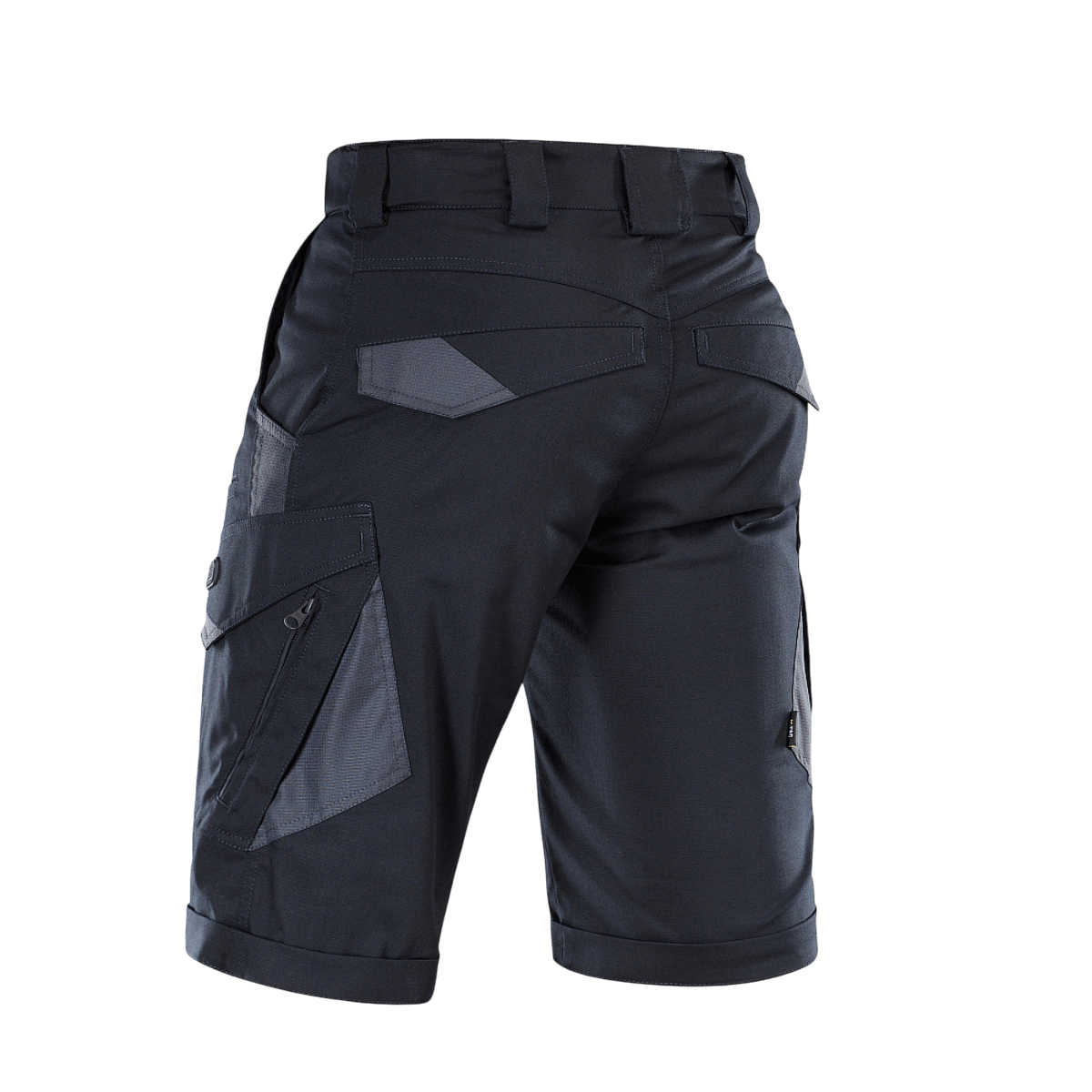 M-Tac Shorts Aggressor Gen.II Flex i sort, alsidige og funktionelle til træning og fritid, fremstillet af rip-stop materiale.