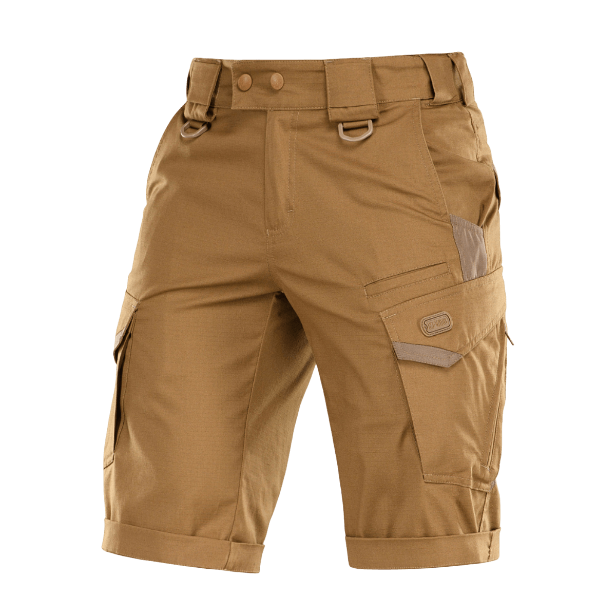 M-Tac Shorts Aggressor Gen.II Flex i taktisk design, lavet af rip-stop materiale, ideel til træning og fritid, holdbar og smudsafvisende.