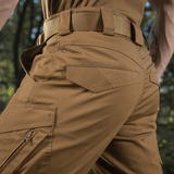 M-Tac Shorts Aggressor Gen.II Flex i brun rip-stop materiale med taktisk design, ideel til træning og fritid