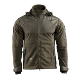 M-Tac Norman Windblock Fleecejakke med Softshell-indlæg, designet til komfort og varme, ideel til overgangsperioder og frostgrader.