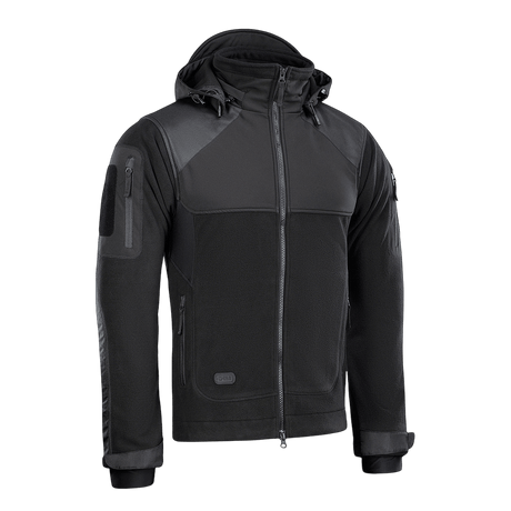 M-Tac Norman Windblock Fleecejakke til komfort og varme, ideel til køligt vejr med åndbart softshell design mod vind og kulde.