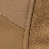 Nærbillede af M-Tac Norman Windblock Fleecejakke materiale, der viser detaljeret WindBlock og Softshell-stofstruktur.
