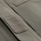 M-Tac Jakke Patrol Flex med Velcro og YKK fittings, detaljer af det komfortable og taktiske design med velcropaneler.