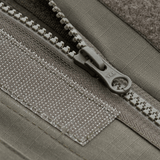 Nærbillede af YKK lynlås og velcro på M-Tac Jakke Patrol Flex