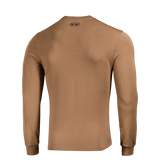 M-Tac Pullover 4 Seasons fra ryggen, minimalistisk design, 95% bomuld og 5% elastan, rund hals og strækbare manchetter.