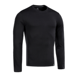 M-Tac Long-sleeve T-shirt 93/7 i sort, lavet af 93% bomuld og 7% elastan, ideel til hverdagsbrug og sport. Holdbar og komfortabel t-shirt.