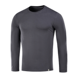 M-Tac Long-sleeve T-shirt 93/7 i høj kvalitet med 93% bomuld og 7% elastan, perfekt til hverdag, sport og friluftsliv.