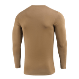 M-Tac Long-sleeve T-shirt 93/7 set bagfra, lavet af 93% bomuld og 7% elastan, ideel til hverdag, sport og friluftsliv.