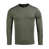 M-Tac Long-sleeve T-shirt 93/7, lavet af bomuld og elastan, ideel til hverdag, sport og friluftsliv, khakifarvet