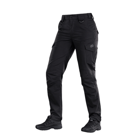 M-Tac Bukser Aggressor Dame Flex, tætsiddende bukser til træning og hverdag, vandafvisende materiale, sort farve