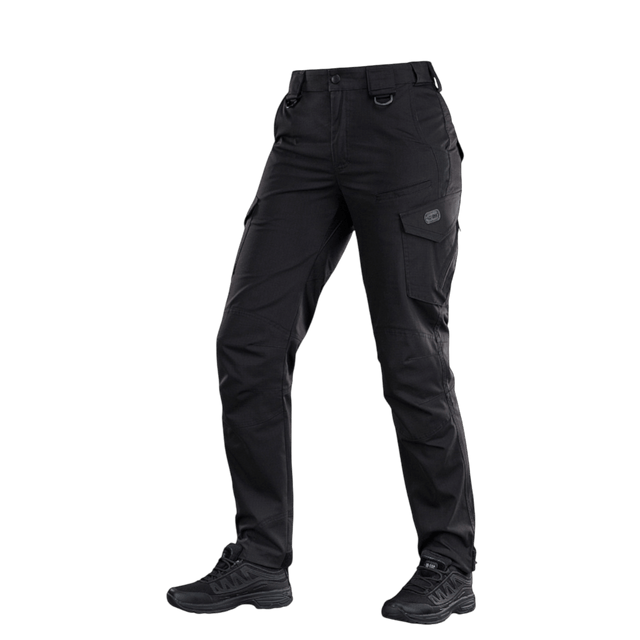 M-Tac Bukser Aggressor Dame Flex, tætsiddende bukser til træning og hverdag, vandafvisende materiale, sort farve