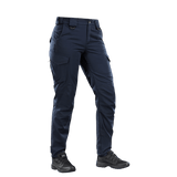 M-Tac Bukser Aggressor Dame Flex i mørkeblå, tæt pasform, let materiale med Teflon-impregnering til træning og udendørs aktiviteter.
