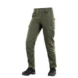 M-Tac Bukser Aggressor Dame Flex i olivengrøn til træning, skydning, arbejde og rejser med vand- og smudsafvisende Teflon-impregnering.