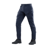 M-Tac Bukser Rubicon Flex i navy farve, designet til komfort og bevægelse under træning og fritid. Innovativt cargo-lomme design.