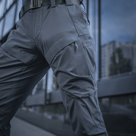 M-Tac Bukser Rubicon Flex i moderne 4-Way Stretch stof med innovativ cargo-lomme. Perfekt til træning, arbejde og fritid.