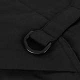 Detalje af bæltestrop på taktiske M-Tac Bukser STURM NyCo Extreme Gen.II i sort nylon og bomuldsmateriale.