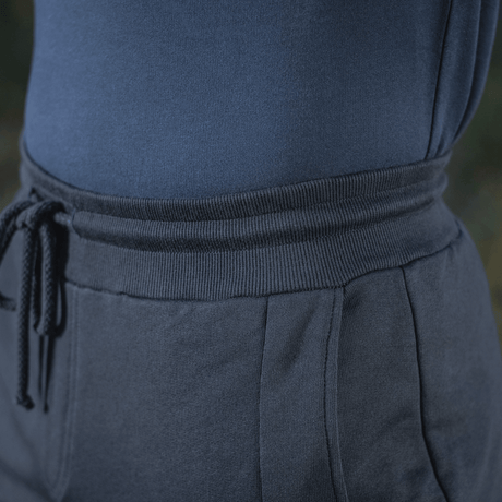 M-Tac Bukser Stealth Cotton med elastik i taljen og sidelommer, perfekt til løb, fitness og hverdag, lavet af 100% bomuld.