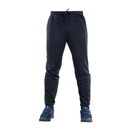 M-Tac Bukser Stealth Cotton alsidige sportsbukser i sort, elastisk talje, to sidelommer. Perfekte til træning og hverdag. 100% bomuld.