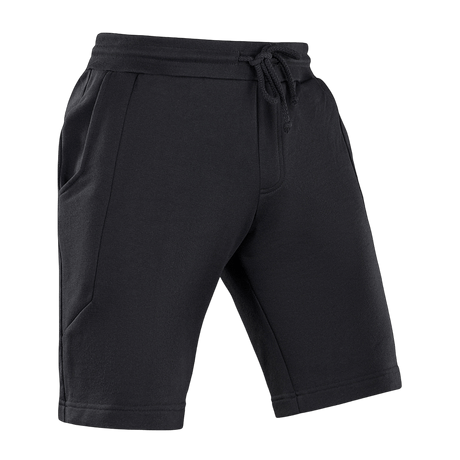 M-Tac Shorts Casual Fit Cotton i sort, lavet af 100% bomuld med elastik i taljen og to sidelommer. Ideel til sommer og aktiv brug.