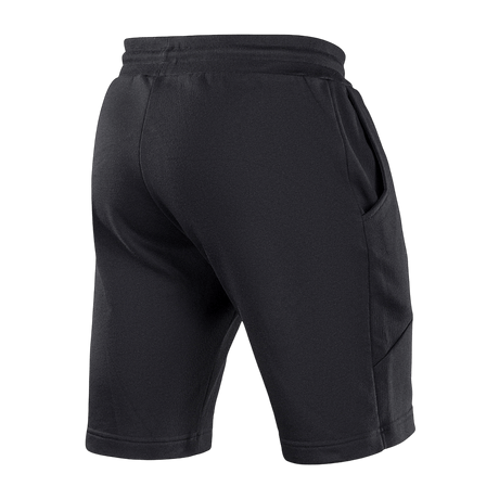 M-Tac Shorts Casual Fit Cotton i sort med elastik i taljen og sidelommer, ideel til sommeraktiviteter og bevægelsesfrihed.
