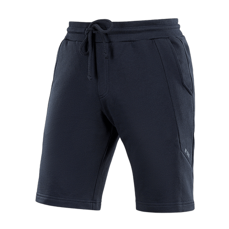 M-Tac Shorts Casual Fit Cotton i sort, 100% bomuld, med elastik i taljen og sidelommer, perfekt til aktiv sommerbrug.
