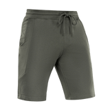 M-Tac Shorts Casual Fit Cotton i 100% bomuld, grøn farve, elastisk talje, ideel til sommer og aktiv brug, med to sidelommer.