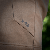 M-Tac Shorts Sport Fit Cotton med åndbart 100% bomuld og stilet logo, designet til sommer sport og daglig brug.