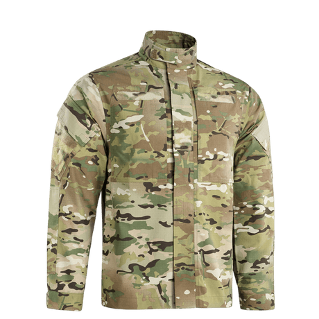 M-Tac Feltjakke NYCO Extreme i multicam mønster, standardjakke for Ukrainske Våbenstyrker, lavet af holdbart NYCO Extreme-stof.