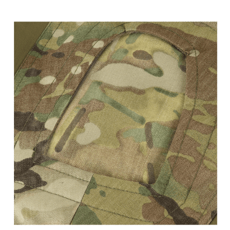 Nærbillede af M-Tac Bukser Army Gen. II NYCO Extreme i holdbart NYCO-stof med camouflage design.