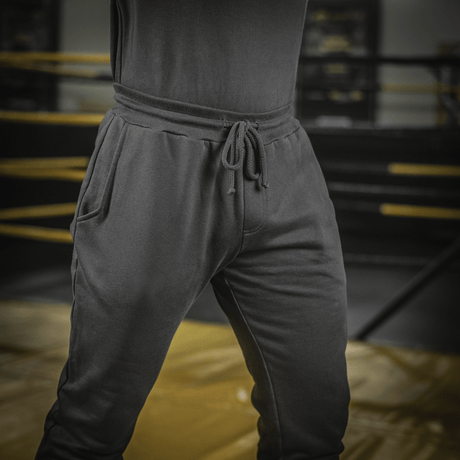 M-Tac Bukser Cotton Classic til sport og hverdagsbrug, lavet i 100% bomuld med komfortabel elastik og lommer.